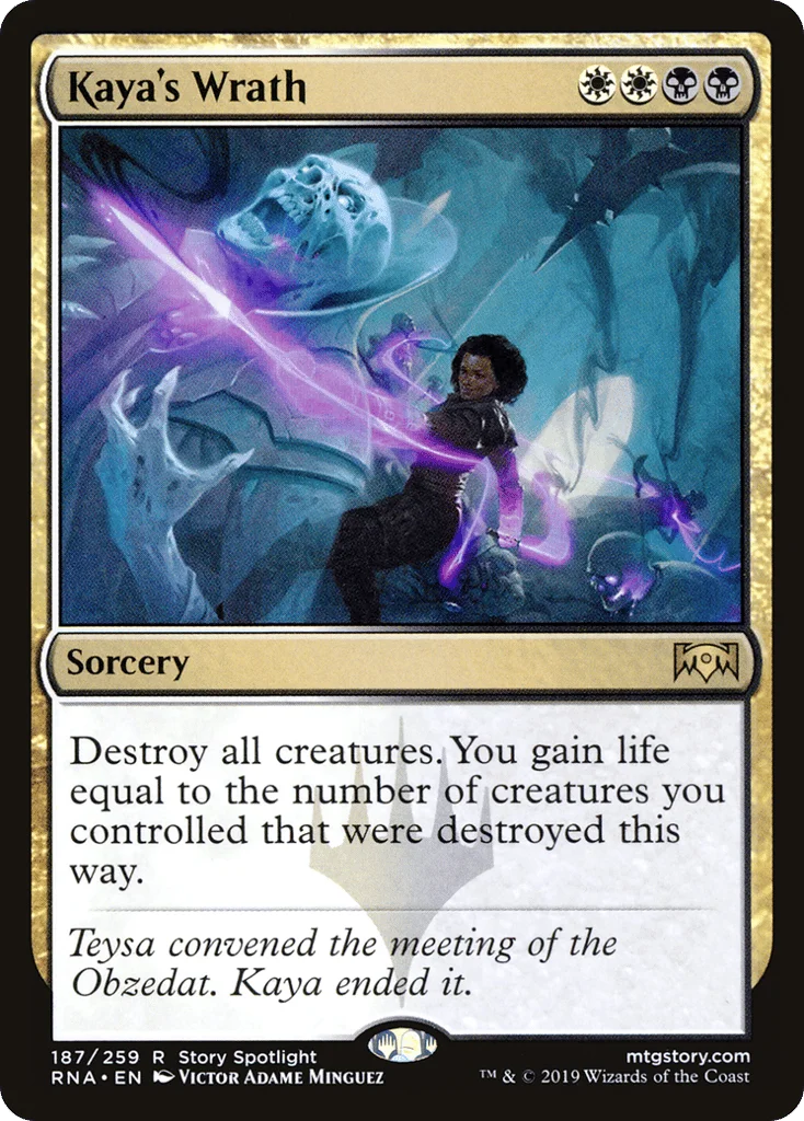 Kaya's Wrath · Ravnica Allegiance