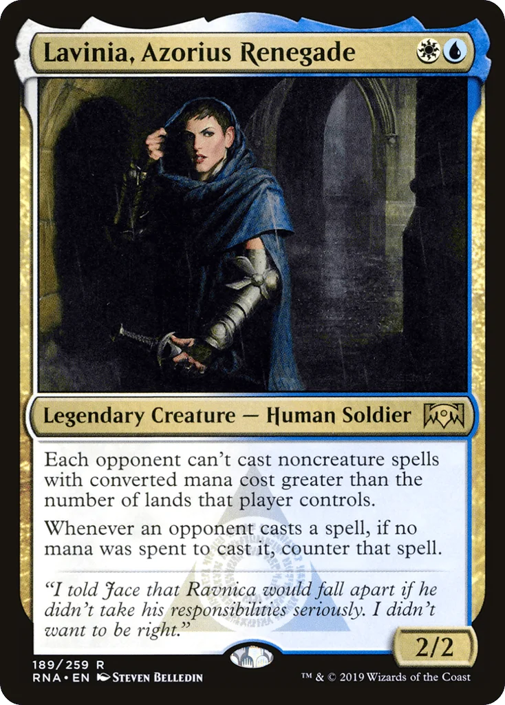 Lavinia, Azorius Renegade · Ravnica Allegiance