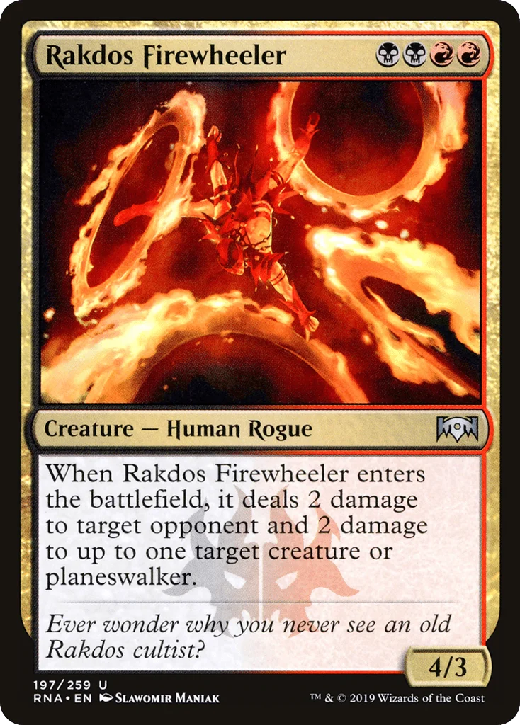 Rakdos Firewheeler · Ravnica Allegiance
