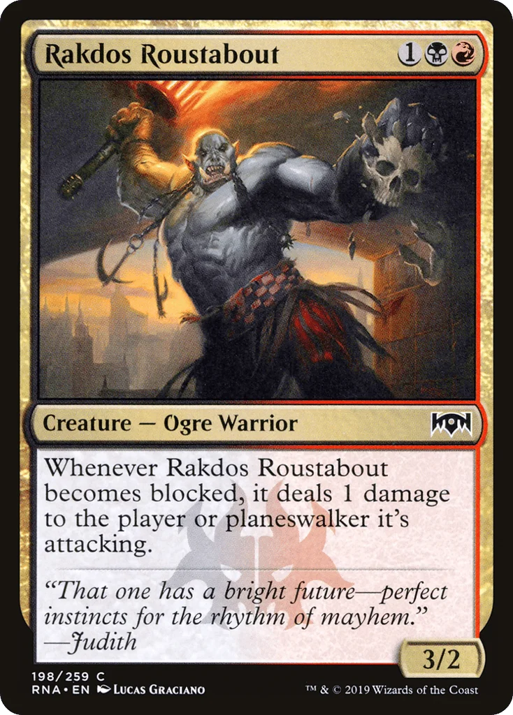 Rakdos Roustabout · Ravnica Allegiance