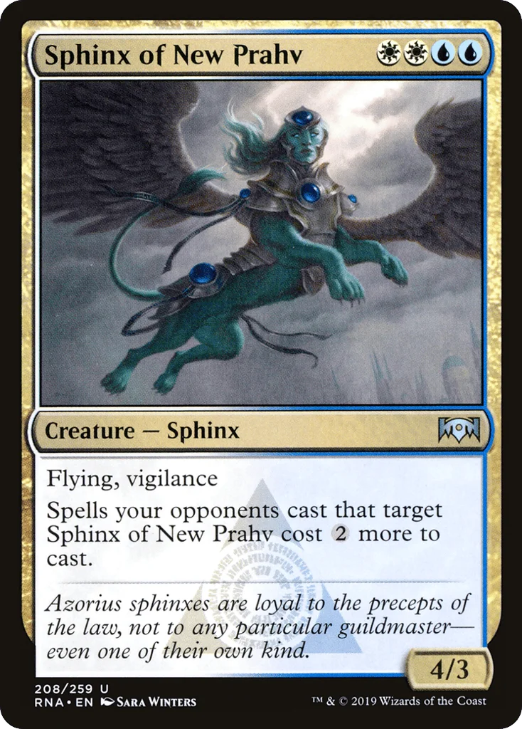 Sphinx of New Prahv · Ravnica Allegiance