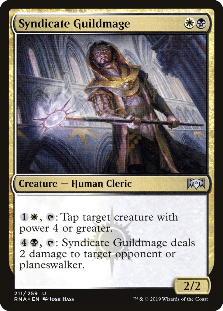 Syndicate Guildmage · Ravnica Allegiance