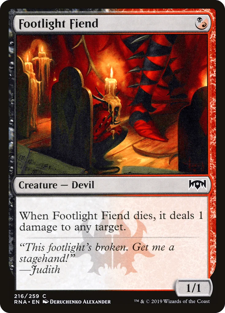 Footlight Fiend · Ravnica Allegiance