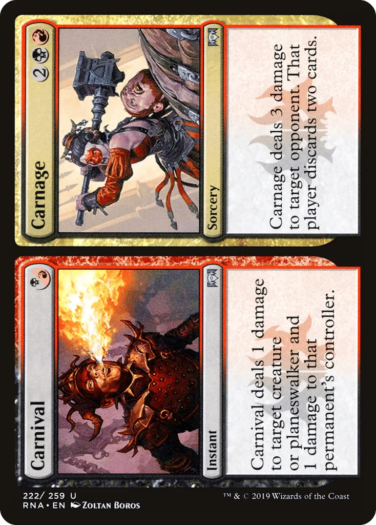 Carnival // Carnage · Ravnica Allegiance