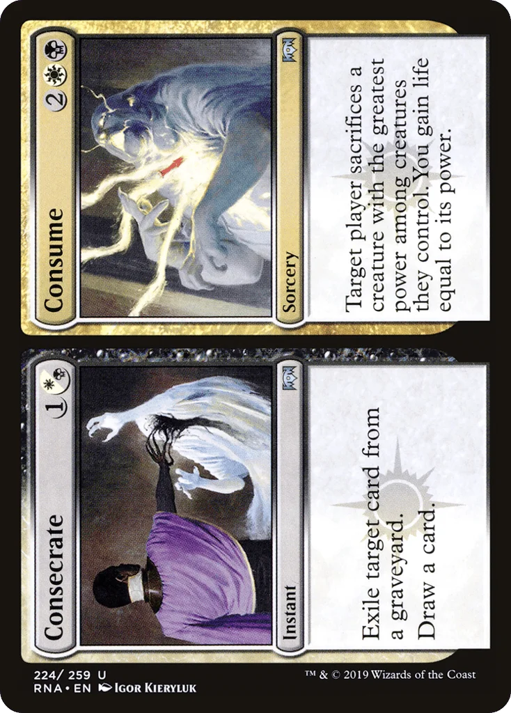 Consecrate // Consume · Ravnica Allegiance