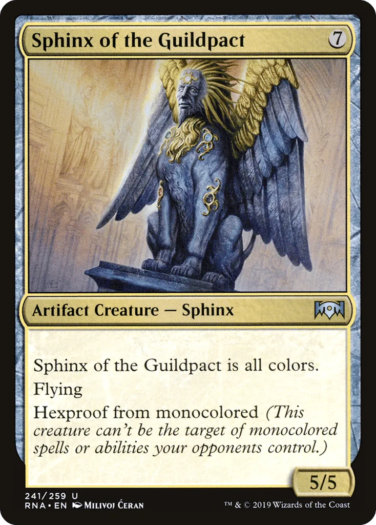 Sphinx of the Guildpact · Ravnica Allegiance