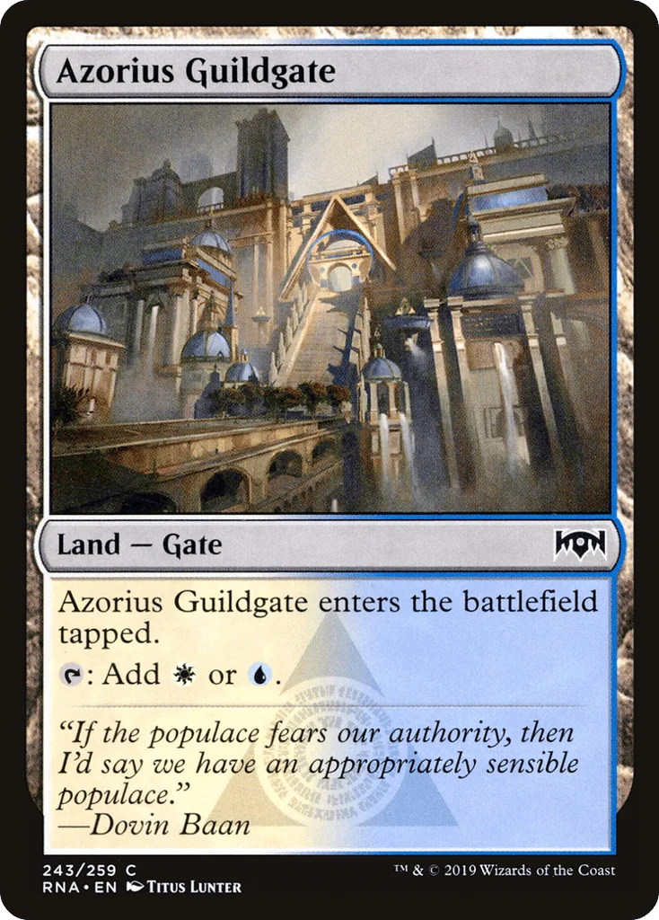 Azorius Guildgate · Ravnica Allegiance