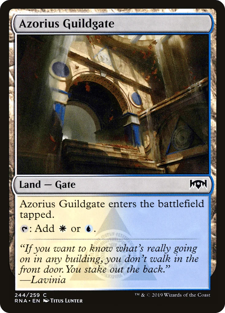 Azorius Guildgate · Ravnica Allegiance