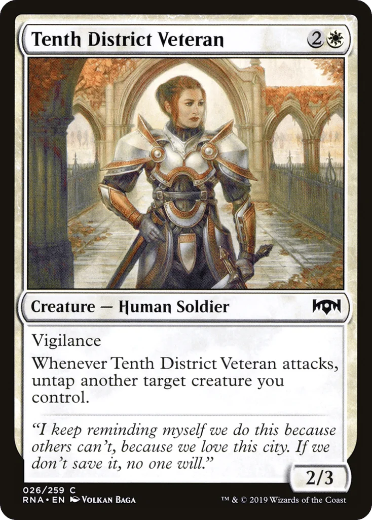 Tenth District Veteran · Ravnica Allegiance