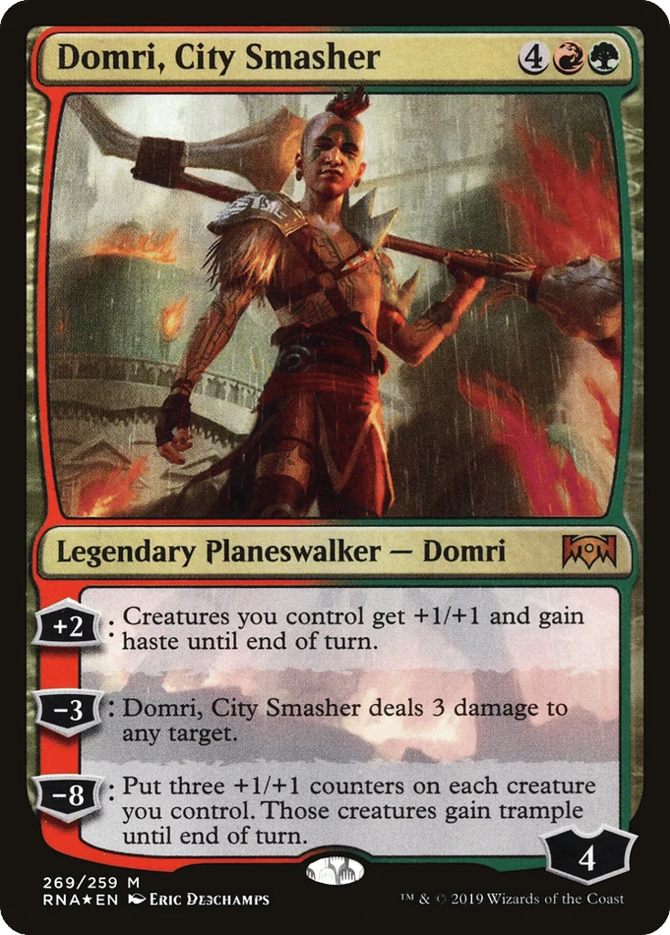 Domri, City Smasher · Ravnica Allegiance