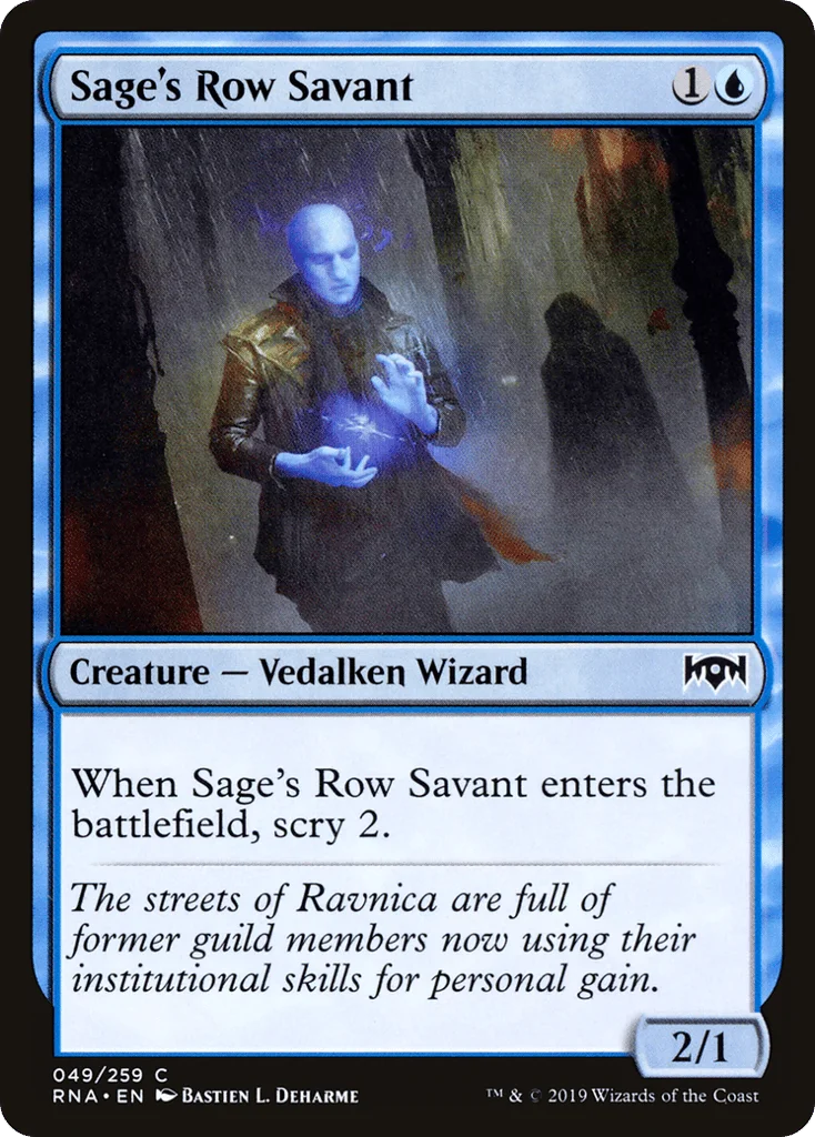 Sage's Row Savant · Ravnica Allegiance