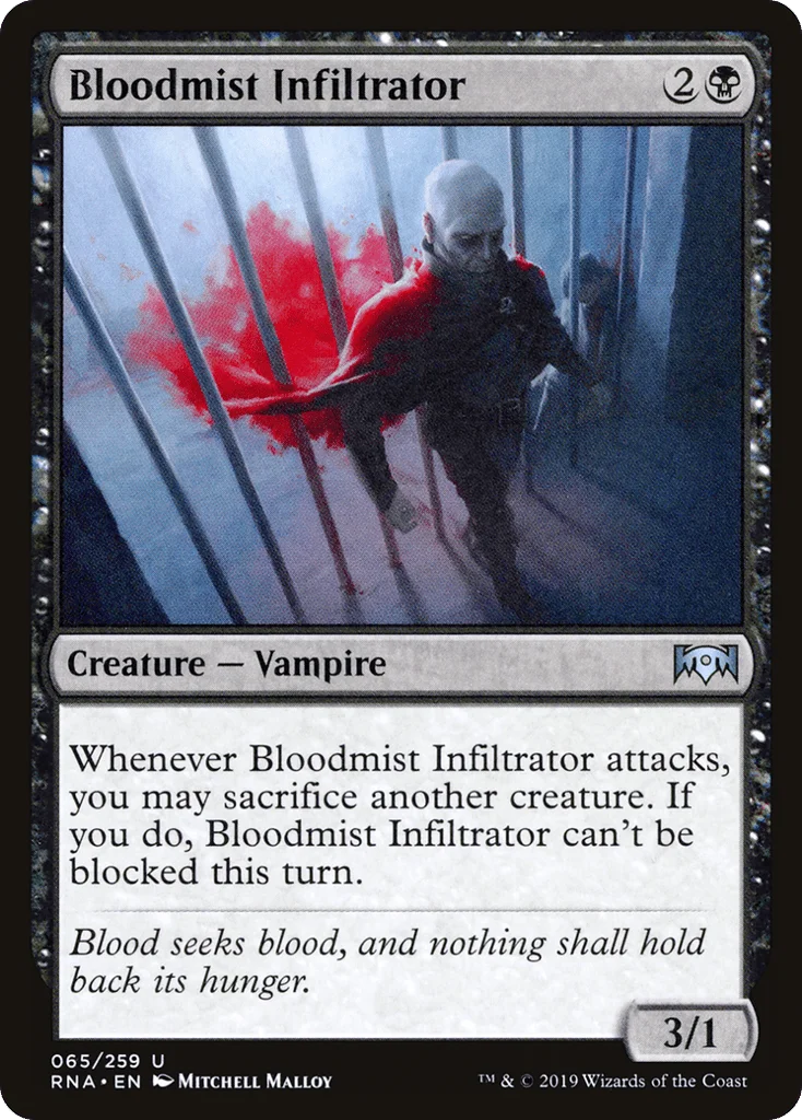 Bloodmist Infiltrator · Ravnica Allegiance