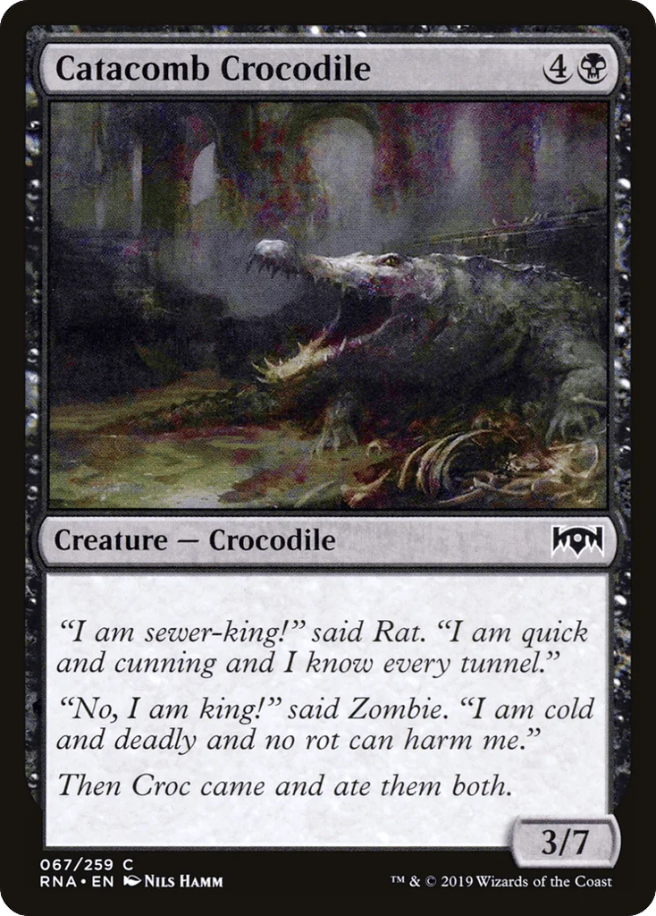 Catacomb Crocodile · Ravnica Allegiance