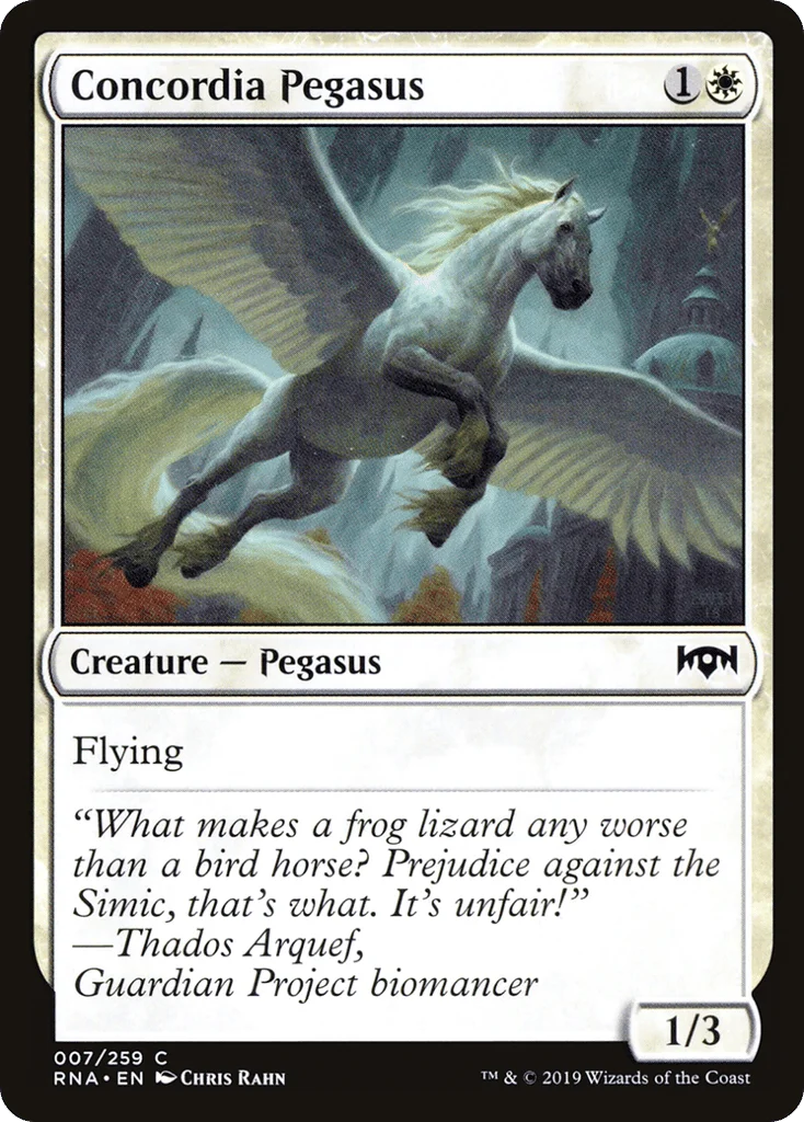 Concordia Pegasus · Ravnica Allegiance