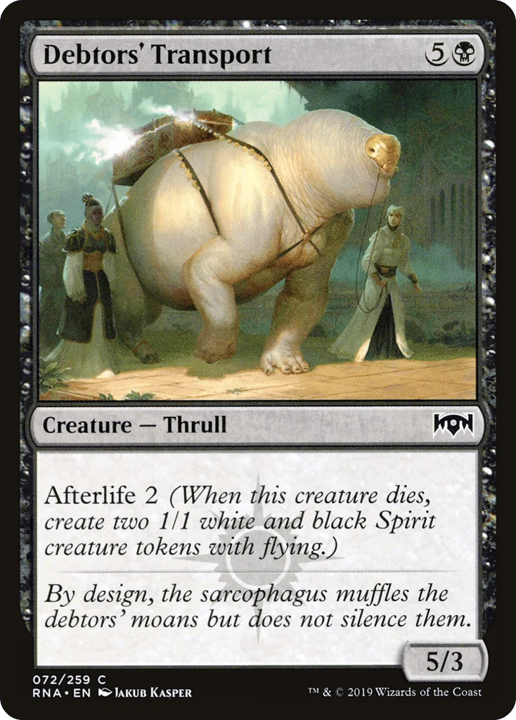 Debtors' Transport · Ravnica Allegiance