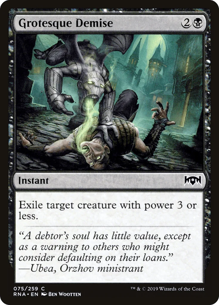 Grotesque Demise · Ravnica Allegiance