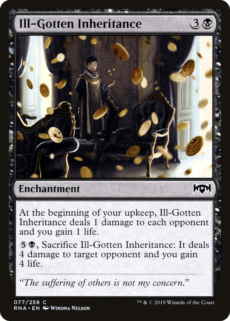 Ill-Gotten Inheritance · Ravnica Allegiance