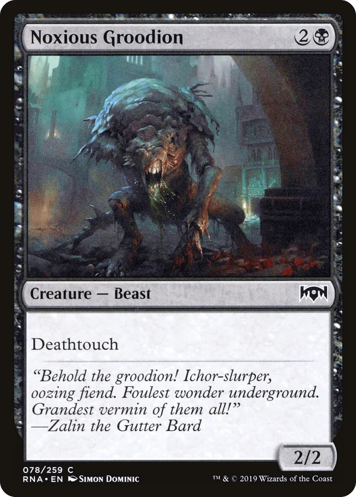 Noxious Groodion · Ravnica Allegiance