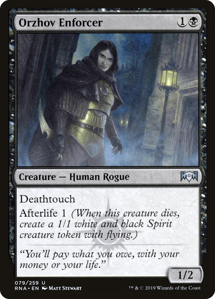 Orzhov Enforcer · Ravnica Allegiance
