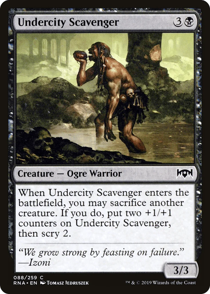 Undercity Scavenger · Ravnica Allegiance