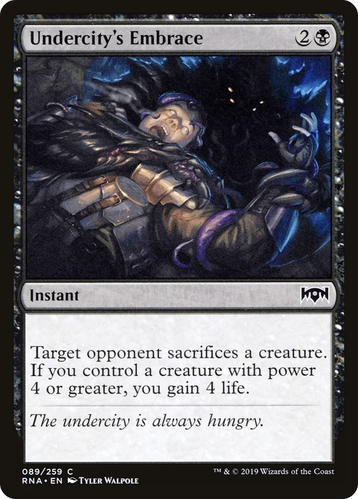 Undercity's Embrace · Ravnica Allegiance