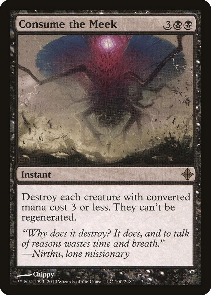 Consume the Meek · Rise of the Eldrazi