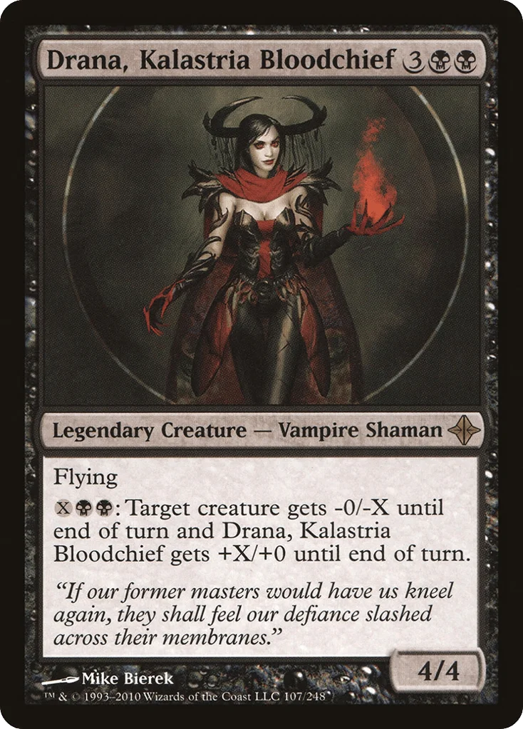 Drana, Kalastria Bloodchief · Rise of the Eldrazi