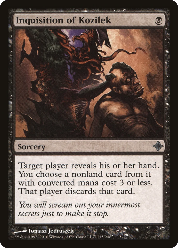 Inquisition of Kozilek · Rise of the Eldrazi