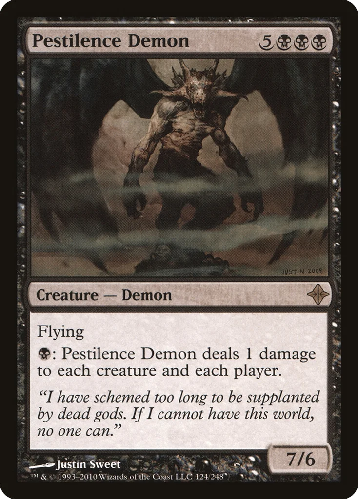 Pestilence Demon · Rise of the Eldrazi