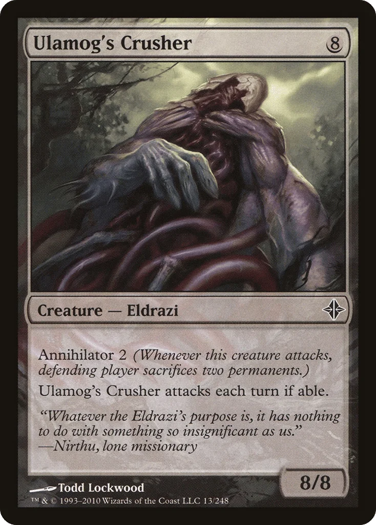 Ulamog's Crusher · Rise of the Eldrazi