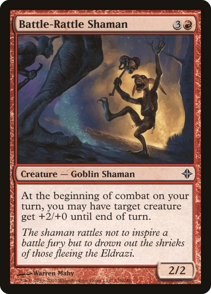 Battle-Rattle Shaman · Rise of the Eldrazi