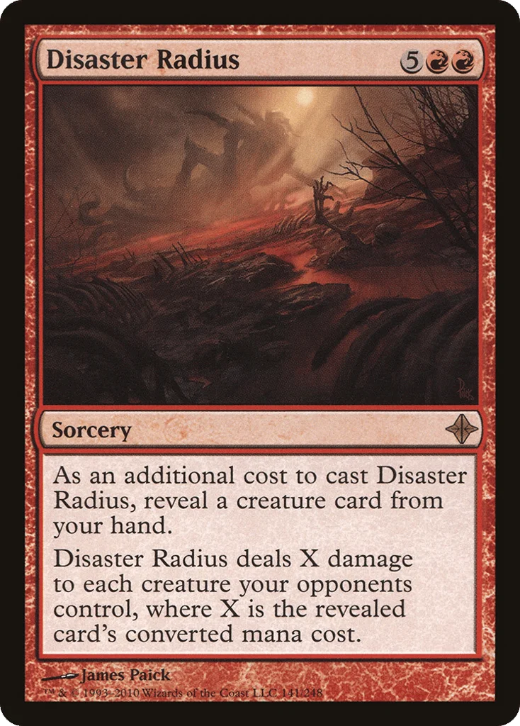 Disaster Radius · Rise of the Eldrazi