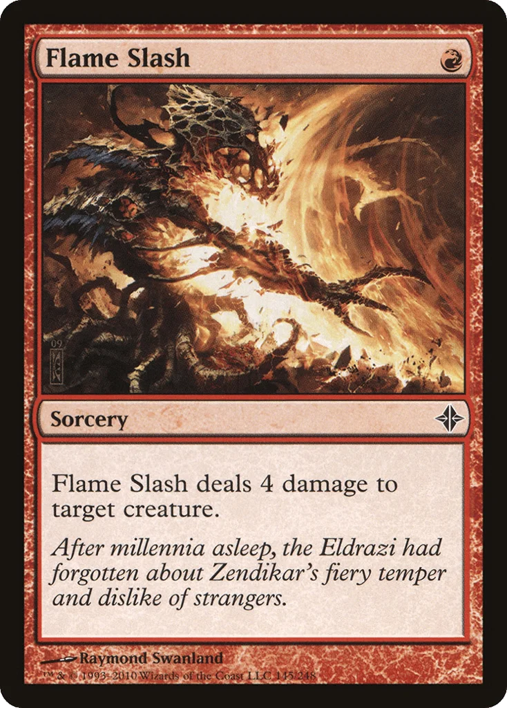 Flame Slash · Rise of the Eldrazi