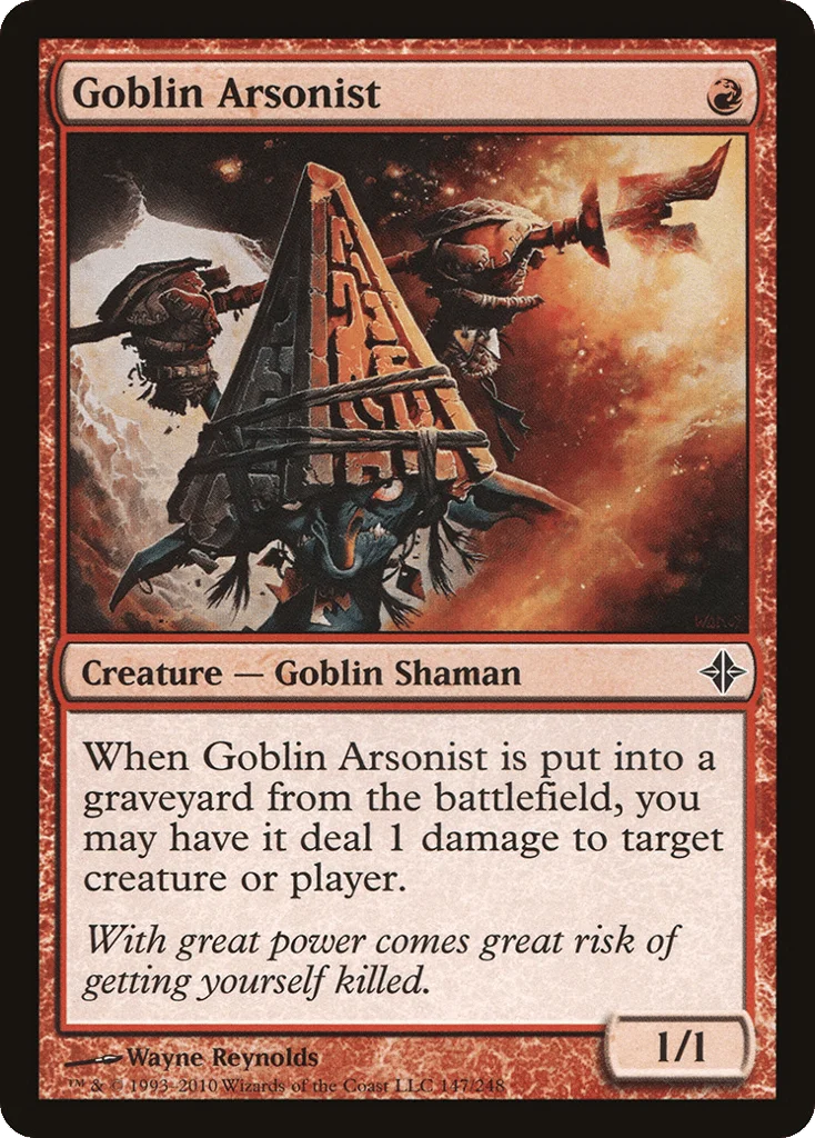 Goblin Arsonist · Rise of the Eldrazi