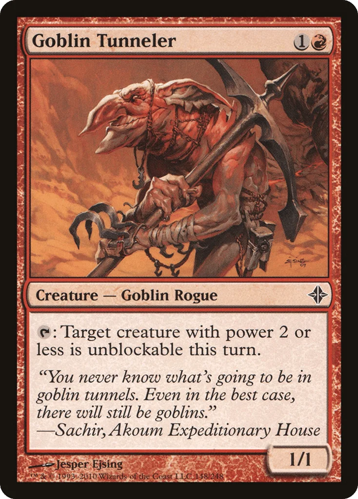 Goblin Tunneler · Rise of the Eldrazi