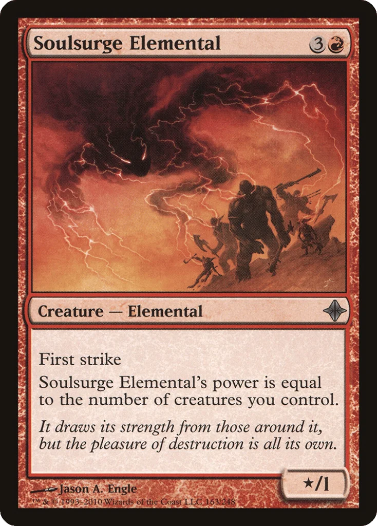 Soulsurge Elemental · Rise of the Eldrazi