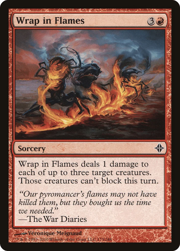 Wrap in Flames · Rise of the Eldrazi