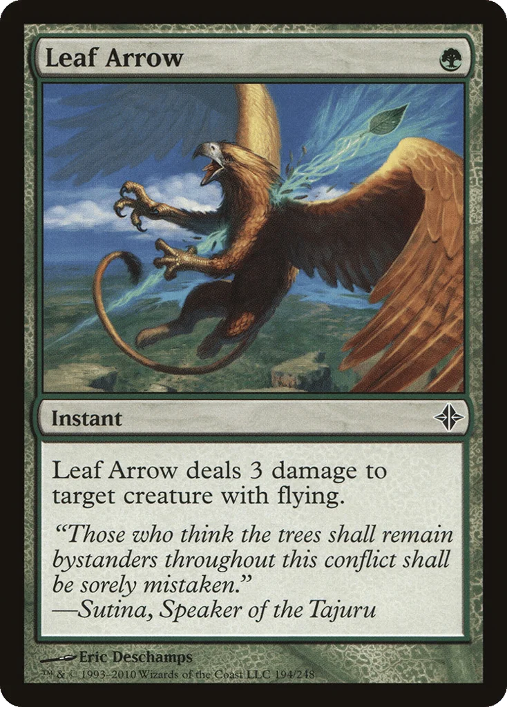 Leaf Arrow · Rise of the Eldrazi