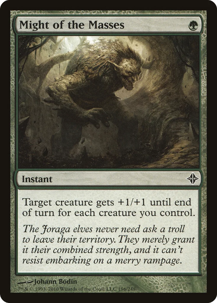 Might of the Masses · Rise of the Eldrazi