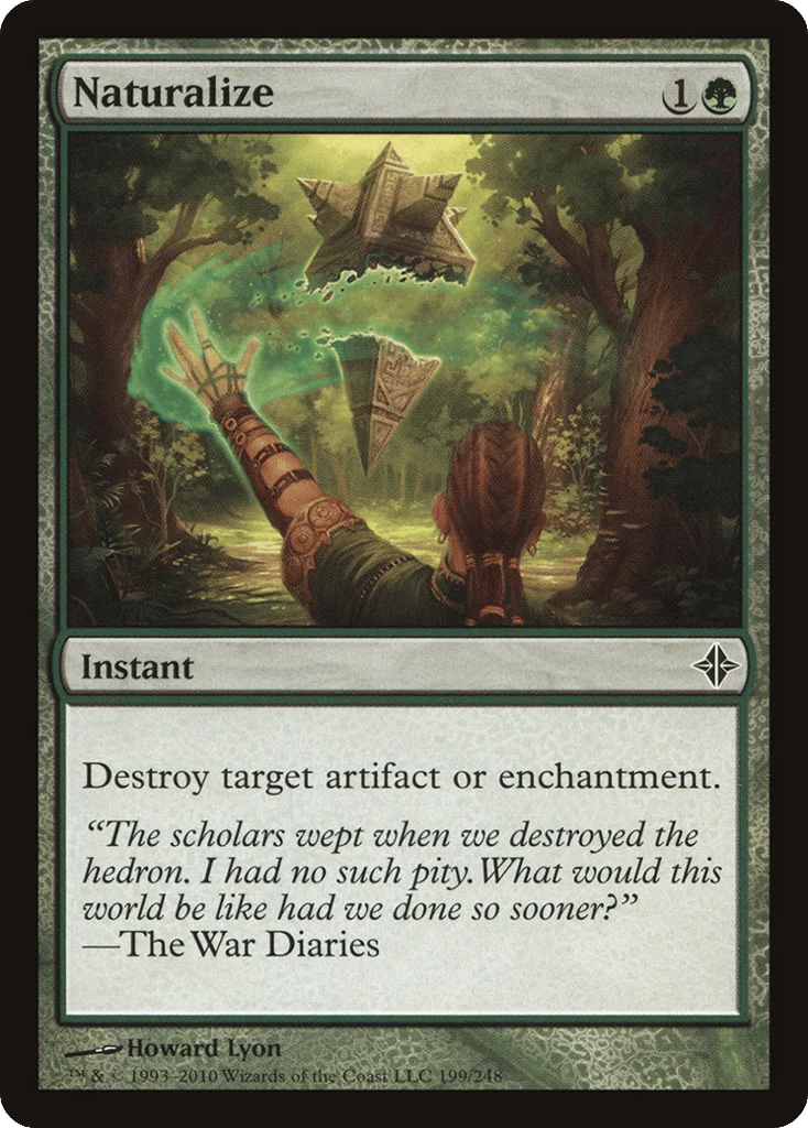 Naturalize · Rise of the Eldrazi