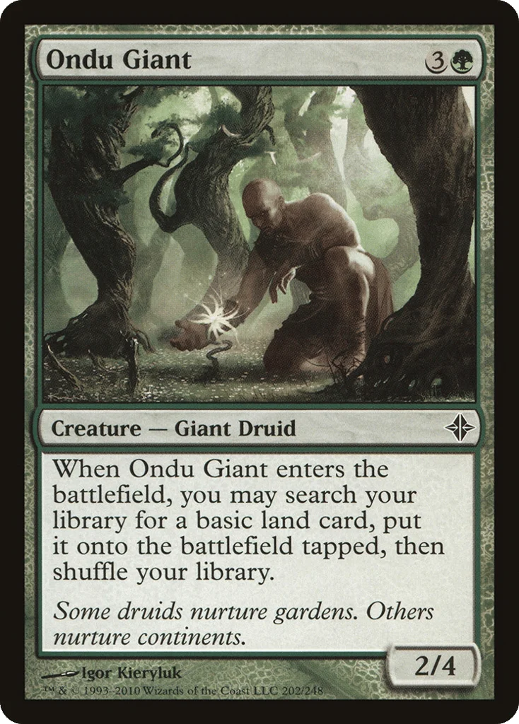 Ondu Giant · Rise of the Eldrazi