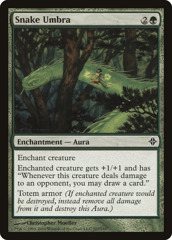 Snake Umbra · Rise of the Eldrazi