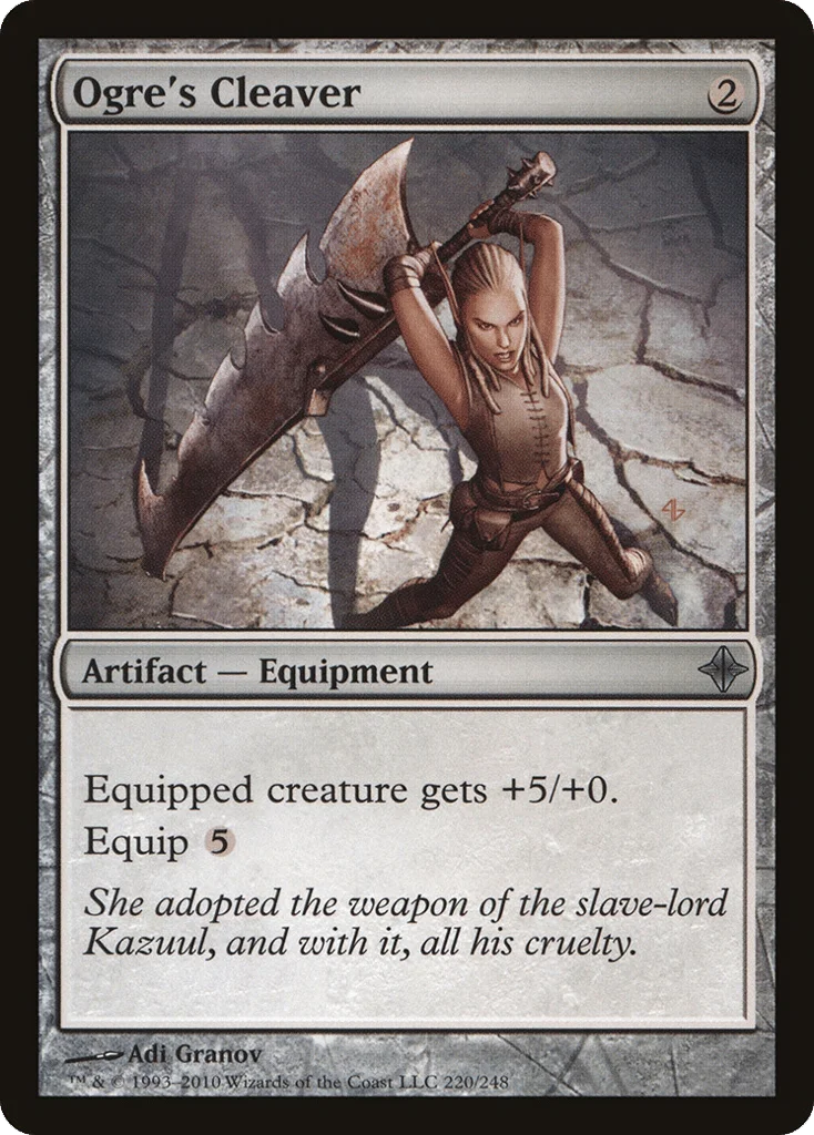 Ogre's Cleaver · Rise of the Eldrazi