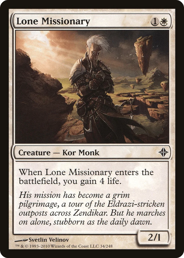 Lone Missionary · Rise of the Eldrazi
