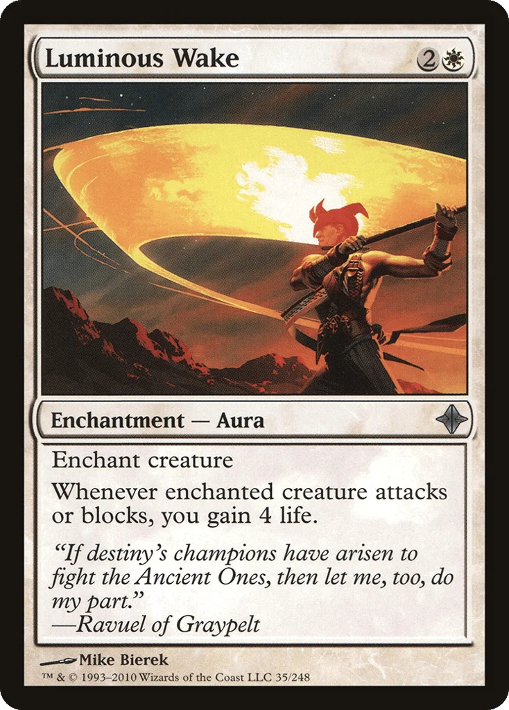 Luminous Wake · Rise of the Eldrazi