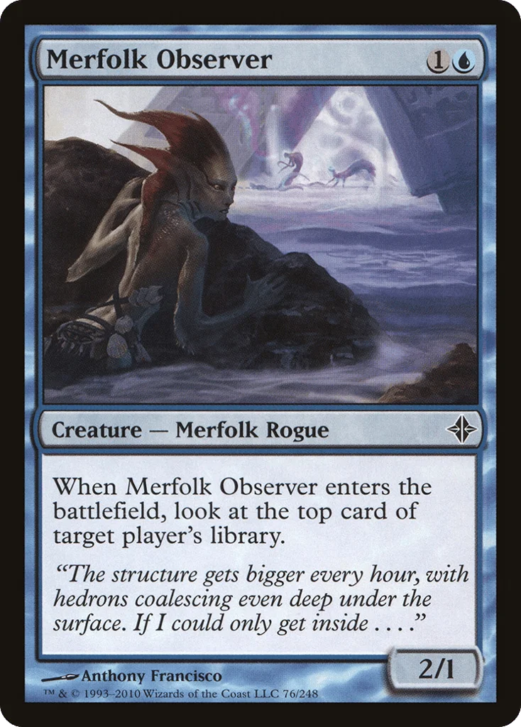 Merfolk Observer · Rise of the Eldrazi