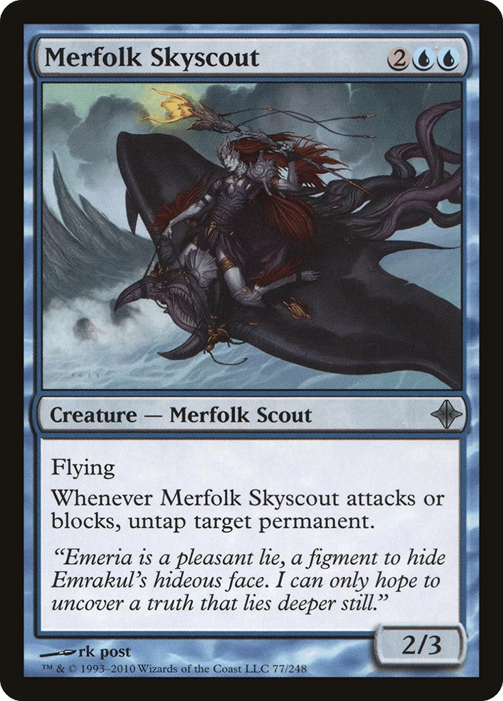 Merfolk Skyscout · Rise of the Eldrazi