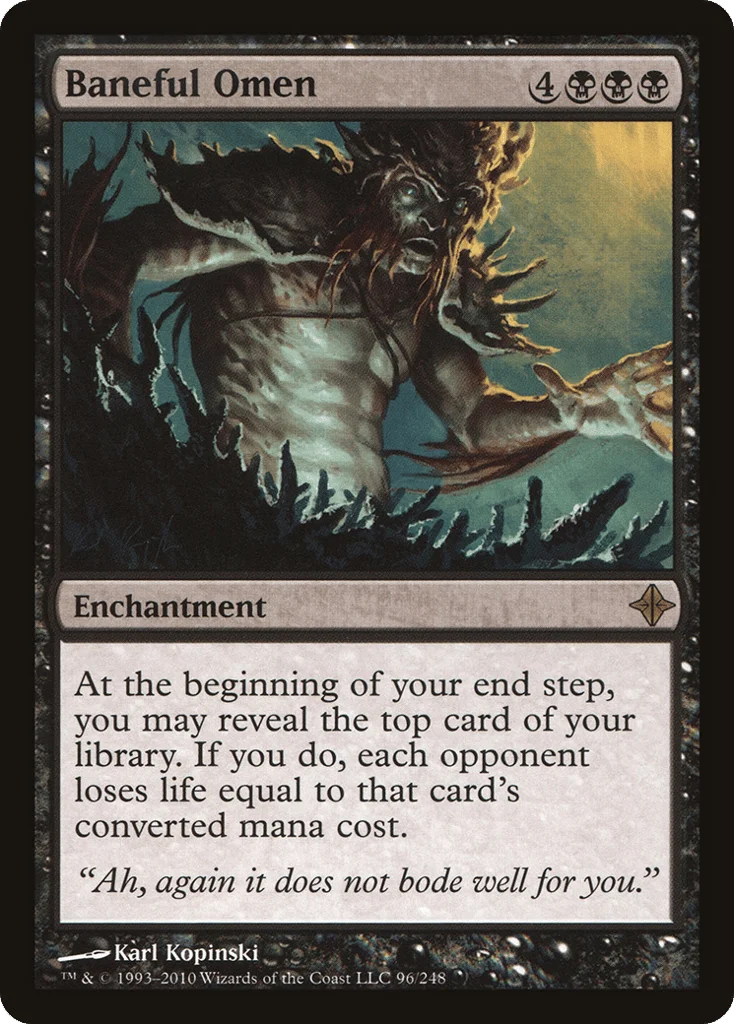 Baneful Omen · Rise of the Eldrazi