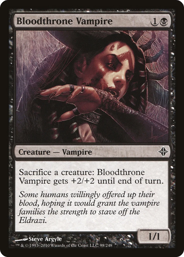 Bloodthrone Vampire · Rise of the Eldrazi