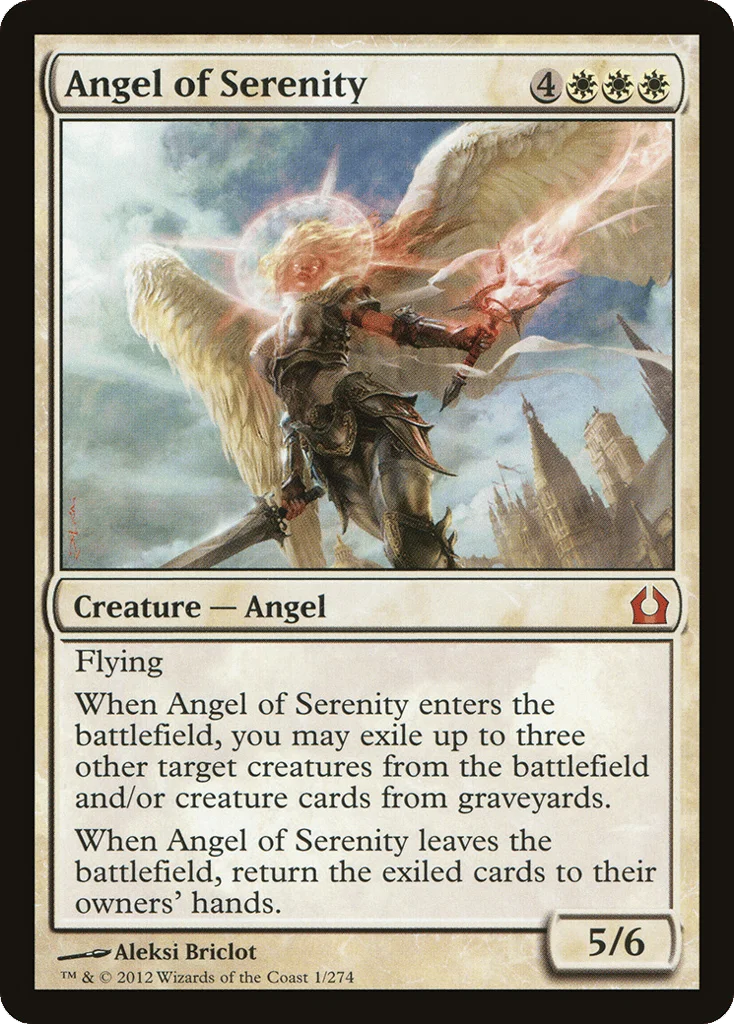Angel of Serenity · Return to Ravnica